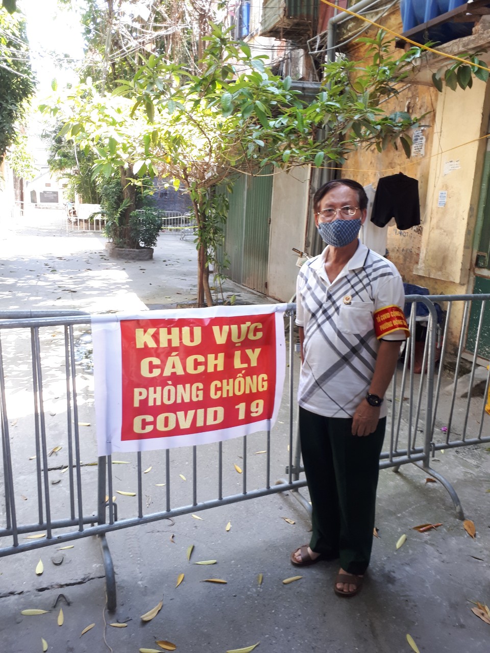Hội Cựu chiến binh phường Đồng Tâm chung tay phòng chống dịch Covid-19